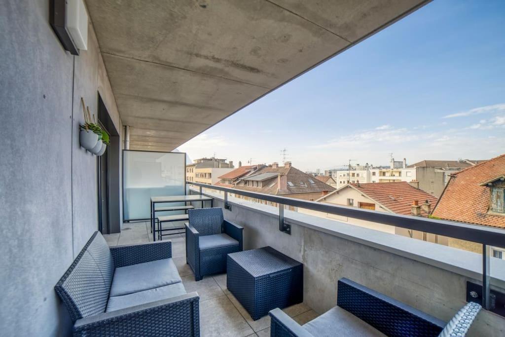 Apartmán Modern'Blue - Gare Annemasse A 3Min-Geneve Acces Direct Exteriér fotografie